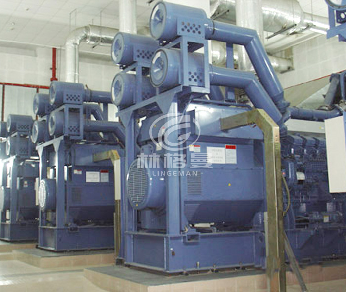 廣州新白云國際機場發電機房環保治理